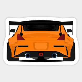 350Z ORANGE Sticker